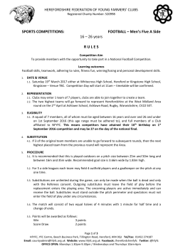 herefordshire federation of