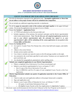 revised county application