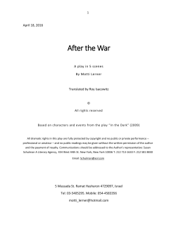 After the War