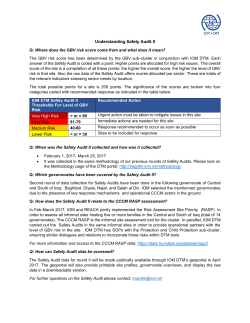 Safety Audit Round II