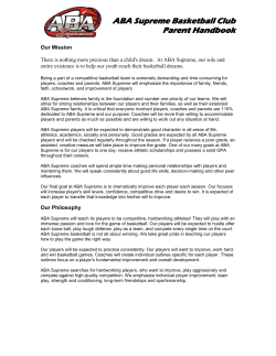 Team Supreme Basketball Club - ABA Supreme Basketball Club