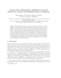 A Linear Time Approximation Algorithm for the DCJ Distance for
