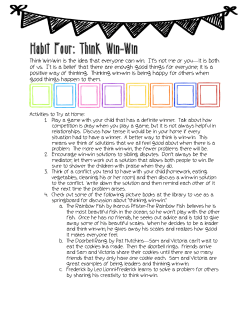 Habit Four: Think Win-Win