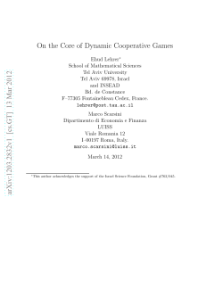 On the Core of Dynamic Cooperative Games