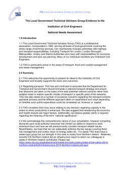 submission - Institution of Civil Engineers