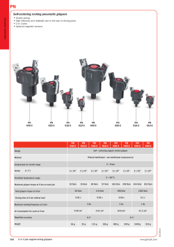 Self-centering rocking pneumatic grippers