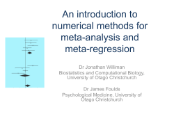 An introduction to meta-analysis