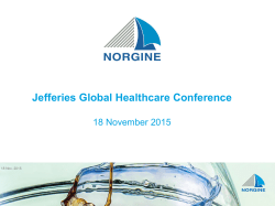 Norgine - Jefferies