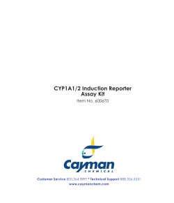 CYP1A1/2 Induction Reporter Assay Kit