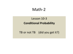 Marginal probability