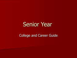 Senior Year
