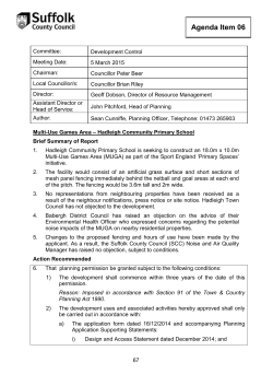 Agenda Item - Suffolk County Council