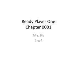 Ready Player One Chapter 0001