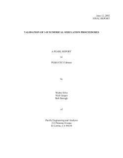 PEER01 - Pacific Engineering and Analysis