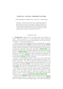 STRICTLY CONVEX CORNERS SCATTER 1