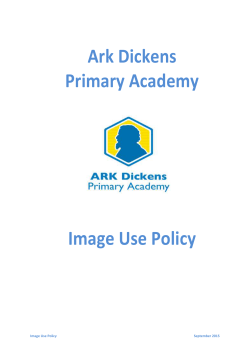 APPENDIX A - Image Use Policy