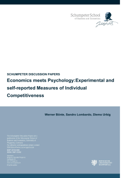 Economics meets Psychology:Experimental and