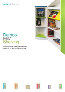 Demco MiMi Shelving