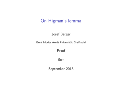 On Higman`s lemma