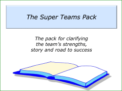 the super teams pack powerpoint