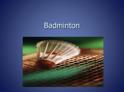 Badminton study guide.pps