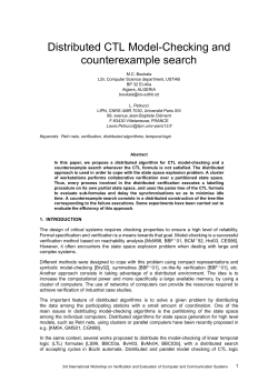 Distributed CTL Model-Checking and counterexample search