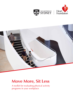 Move More, Sit Less Evaluation Toolkit