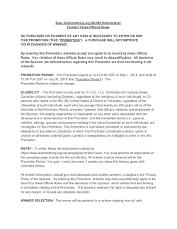 Easy DoSomething.org $5,000 Scholarship: Context Clues Official