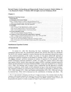 Chapter 4 - Houston H. Stokes Page - University of Illinois at Chicago