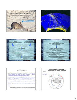 Biological invasions in the Antarctic: extent, impacts and implications