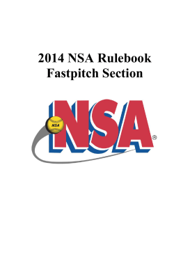 GENERAL PLAYING RULES