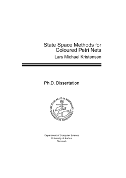 State Space Methods for Coloured Petri Nets