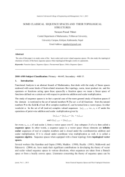 some classical sequence spaces and their topological