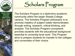 Tehama College Center