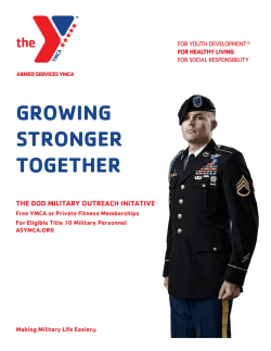 GROWING STRONGER TOGETHER