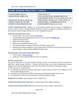 game design practice 2 (gdp2)