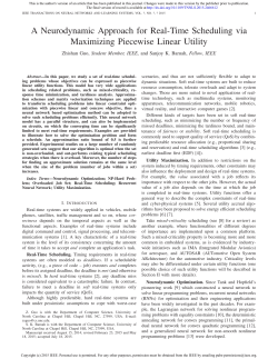 A Neurodynamic Approach for Real