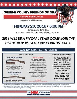 February 20, 2016 5:00 pm Carmichaels Fire Hall 420 West George