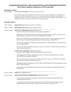 Queering Spaces/Queering Borders - Women, Gender and Sexuality