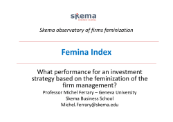Femina Index - SKEMA Business School