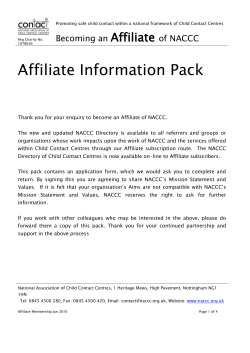 Affiliation