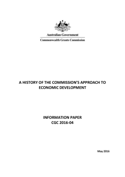 Economic development and business undertakings