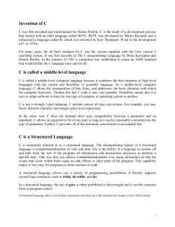 How to write, compile and run a program in C