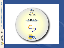 IPv6 Global Policy Discussion