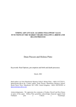 Leader/follower real value function