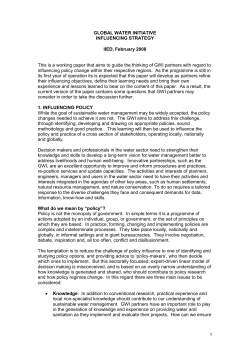 communications strategy