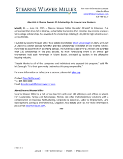 Give Kids A Chance Awards 25 Scholarships To Low