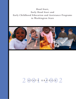 Head Start State Profile