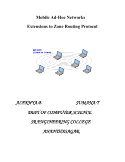 Scalable Unidirectional Routing with Zone Routing Protocol (ZRP