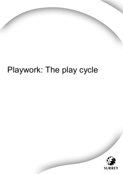 Playwork: The play cycle
